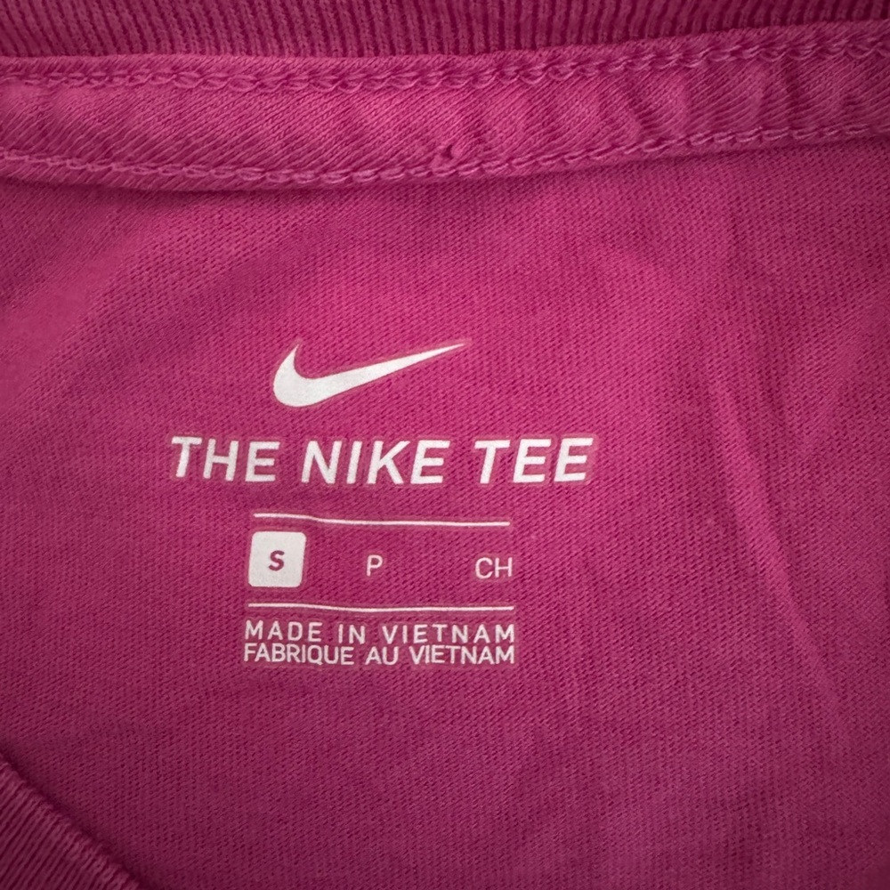 Nike Women's Pink Crop Top - Size Small - Picture 3 of 3